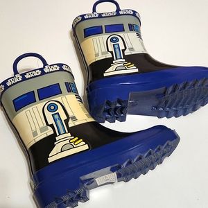 Kids R2-D2 Rainboots - Size 8 - with Tags